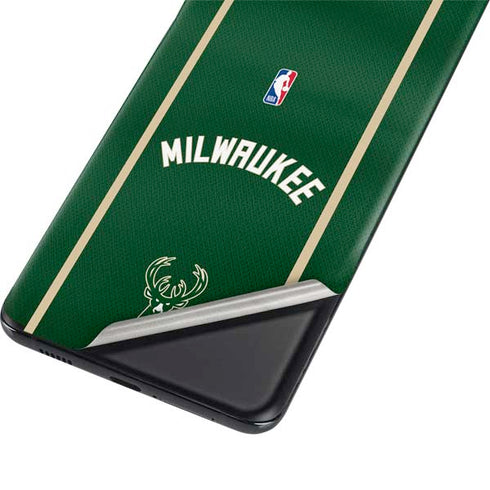 NBA Milwaukee Bucks Jersey Galaxy S21 Ultra 5G Skin